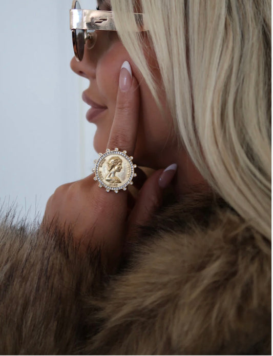 Vintage Coin Ring