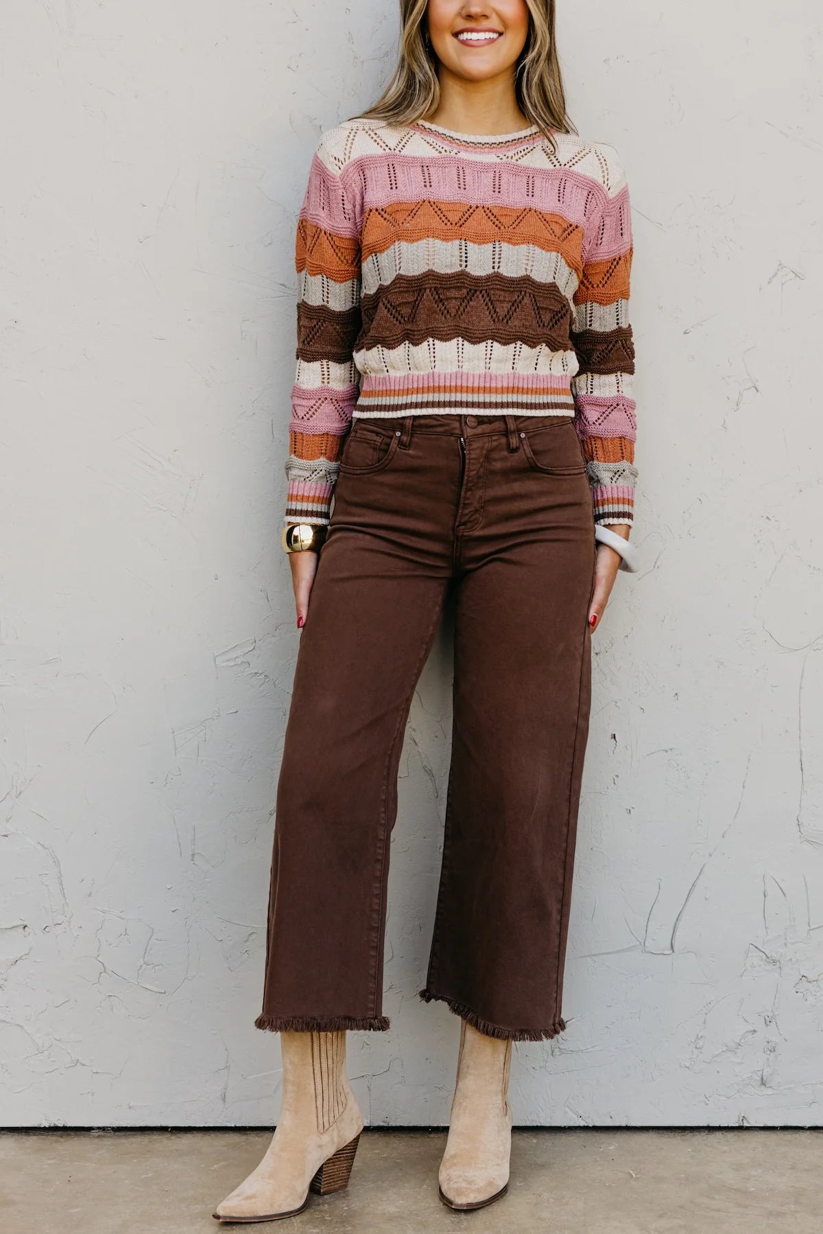 Chocolate Risen Jeans