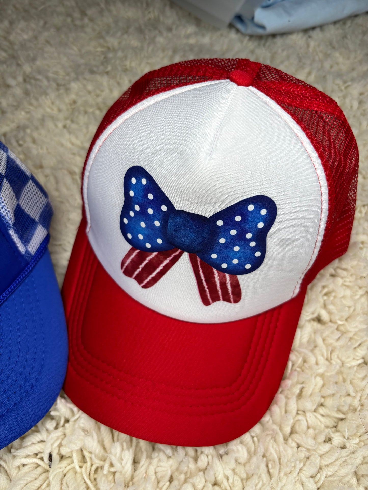 Red White & Blue Trucker Hats