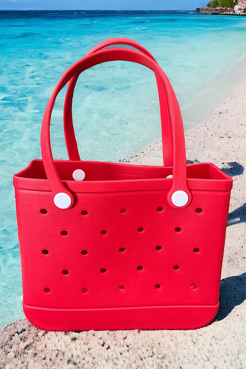 Red Beach Bag