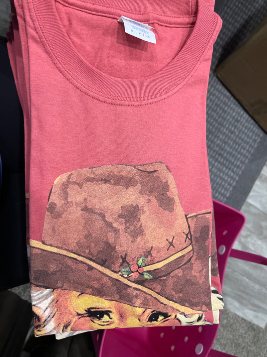 Cowboy Christmas Santa Graphic Tee