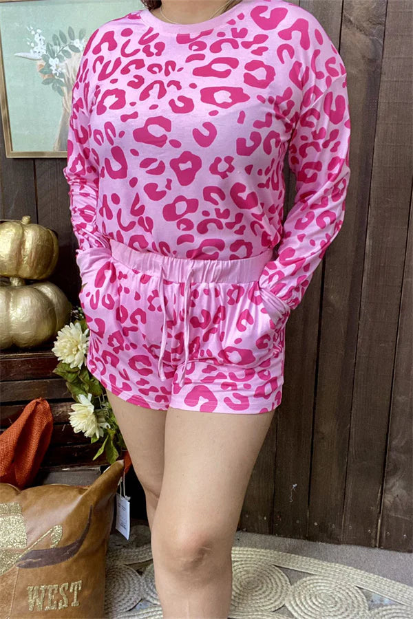 Pink Leopard Set