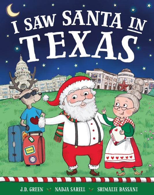 I Saw Santa in Texas Book