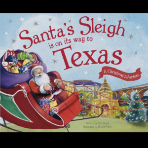 Santa's Sleigh is on His Way to Texas Book