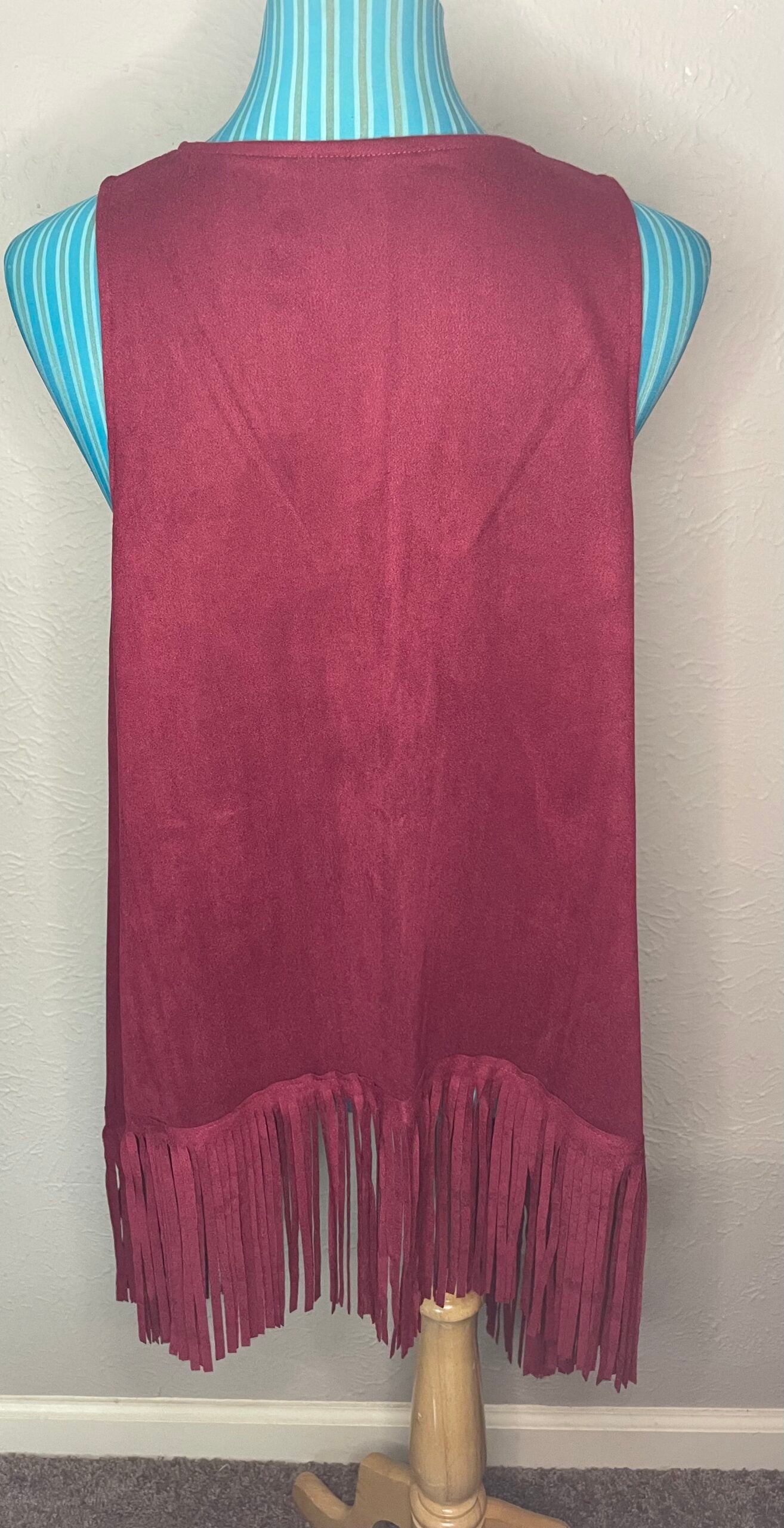 Fringe Cover Up Vest