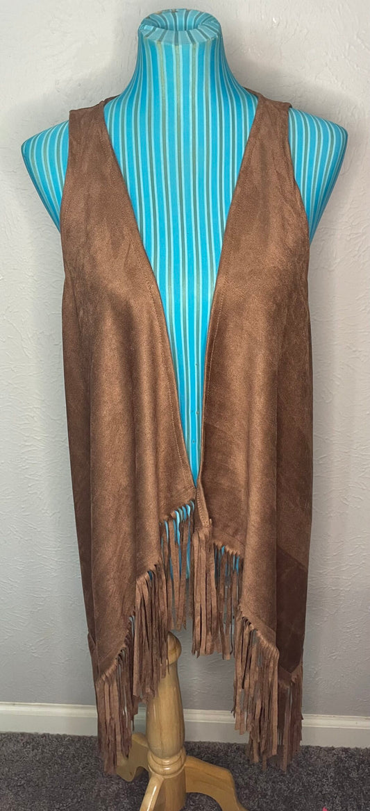 Fringe Cover Up Vest