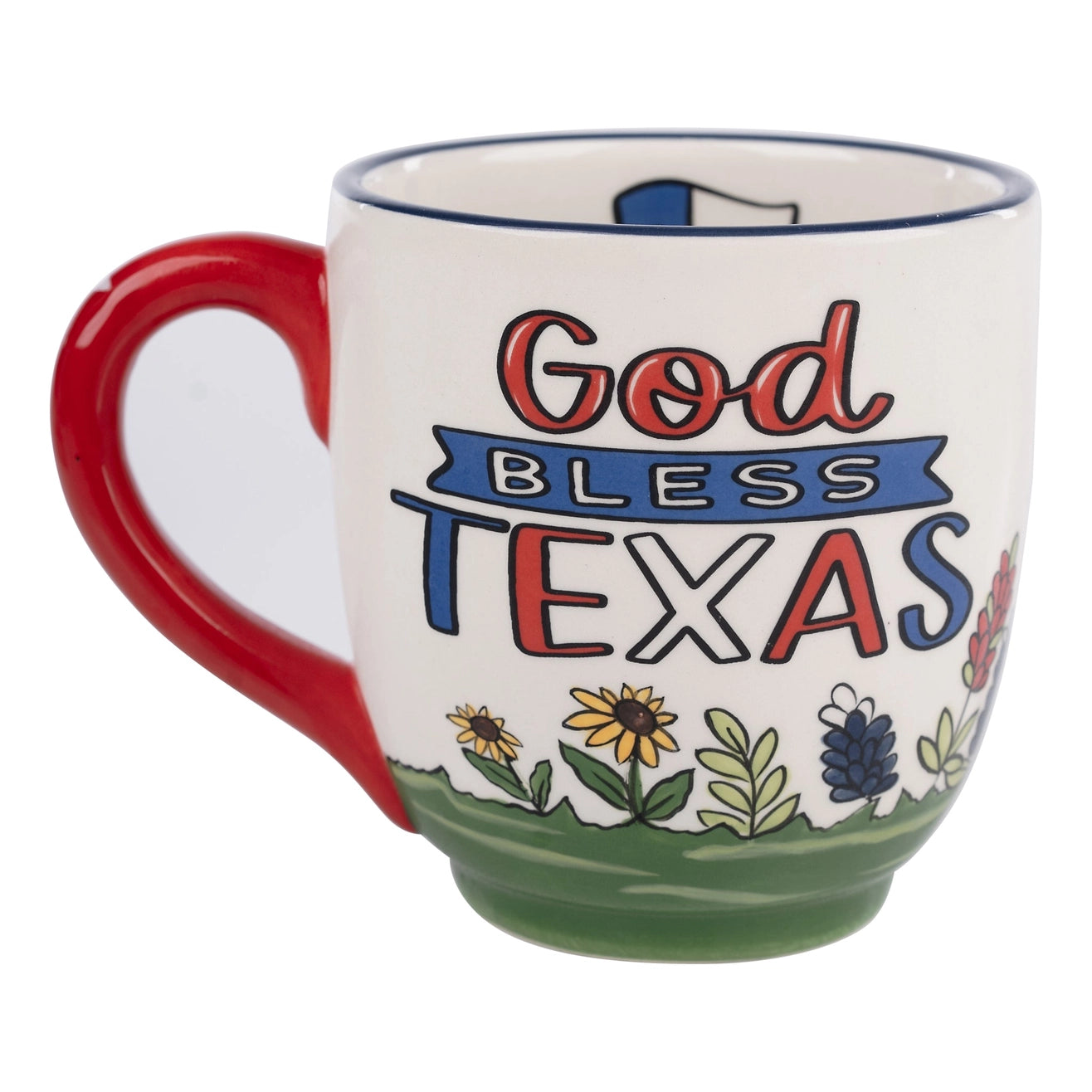 GH God Bless Texas Mug