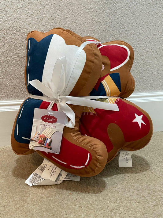 Ginger Texas Cookie Pillow Set