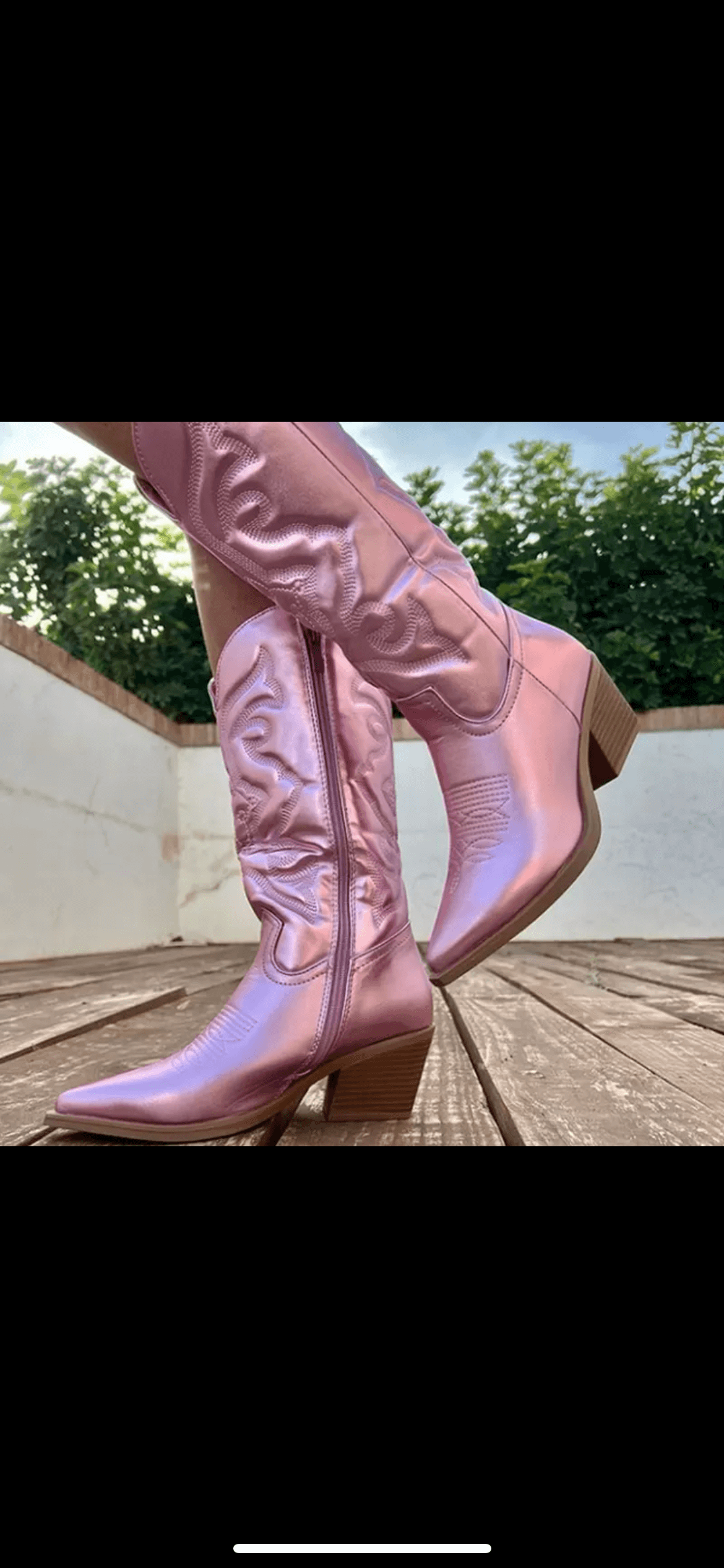 Pink Cowboy Boots