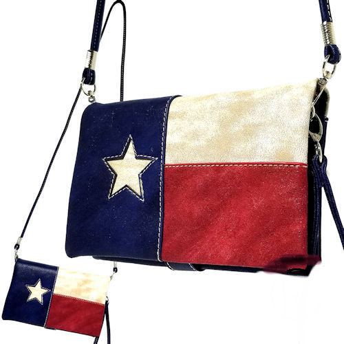 Texas Flag Wallet Bag