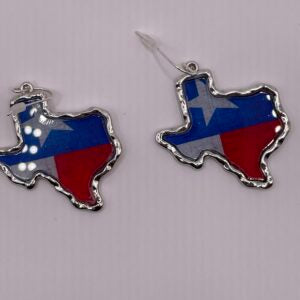 Texas Flag Texas State Dangle Earring