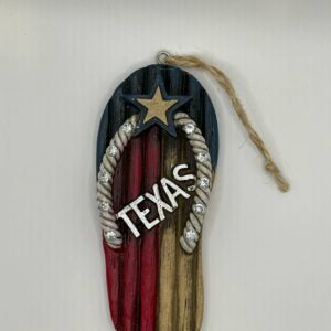 Texas Flip Flop Ornament