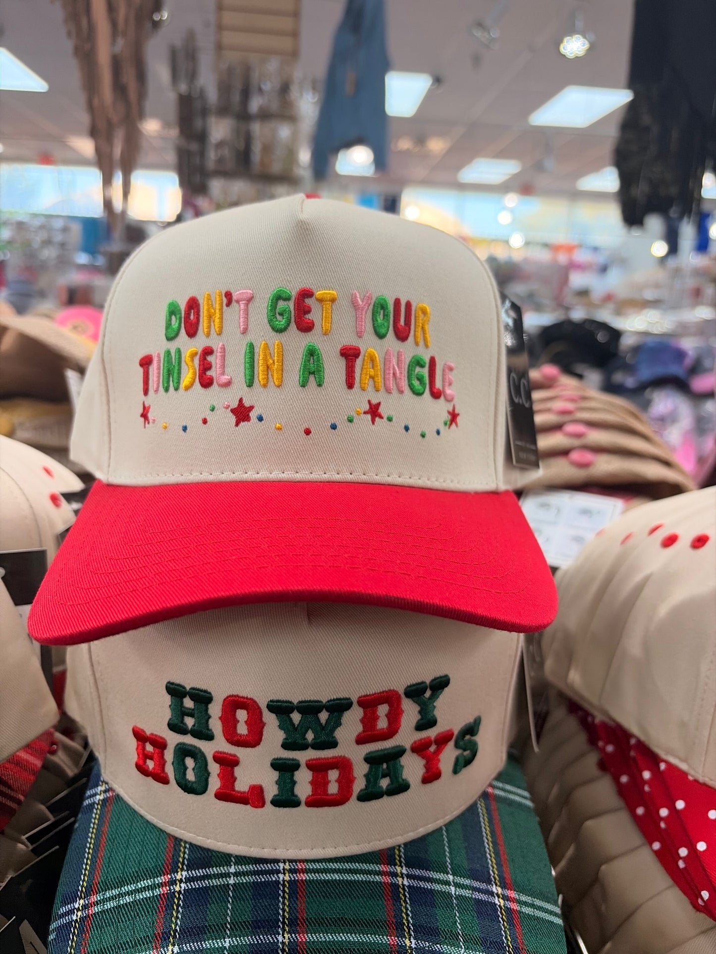 Don’t Get Your Tinsel in a Tangle Hat