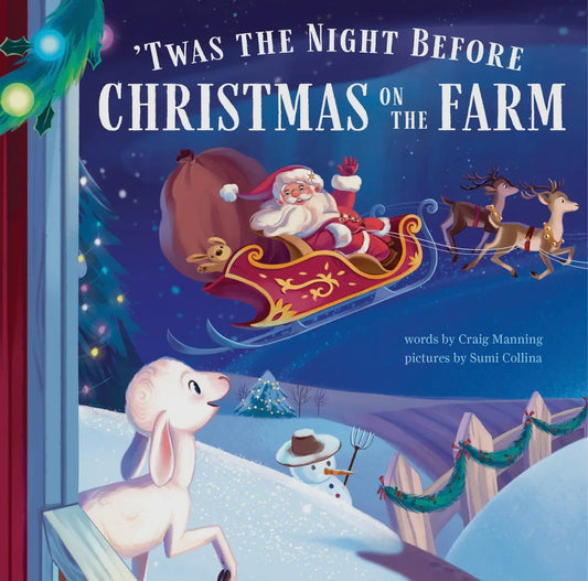 ‘Twas The Night Before Christmas on the Farm book