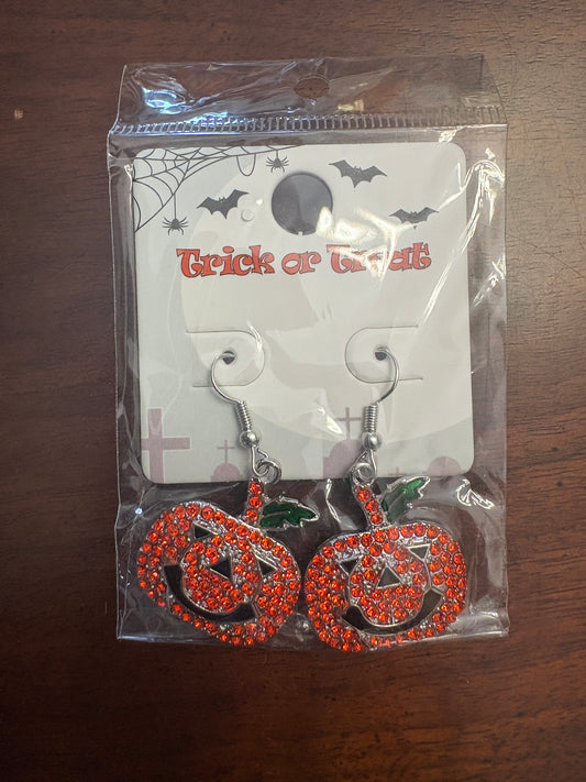 Trick or Treat Halloween Dangle Earrings