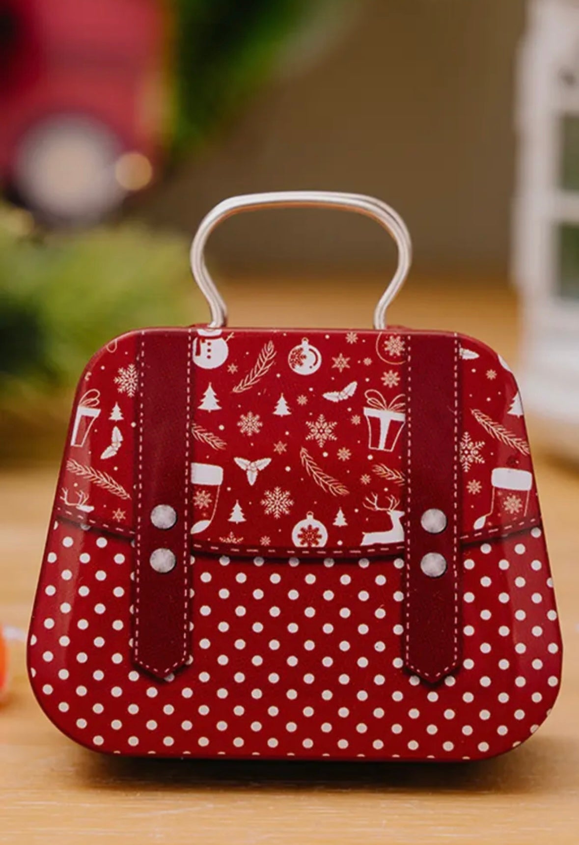 Christmas Candy Tin