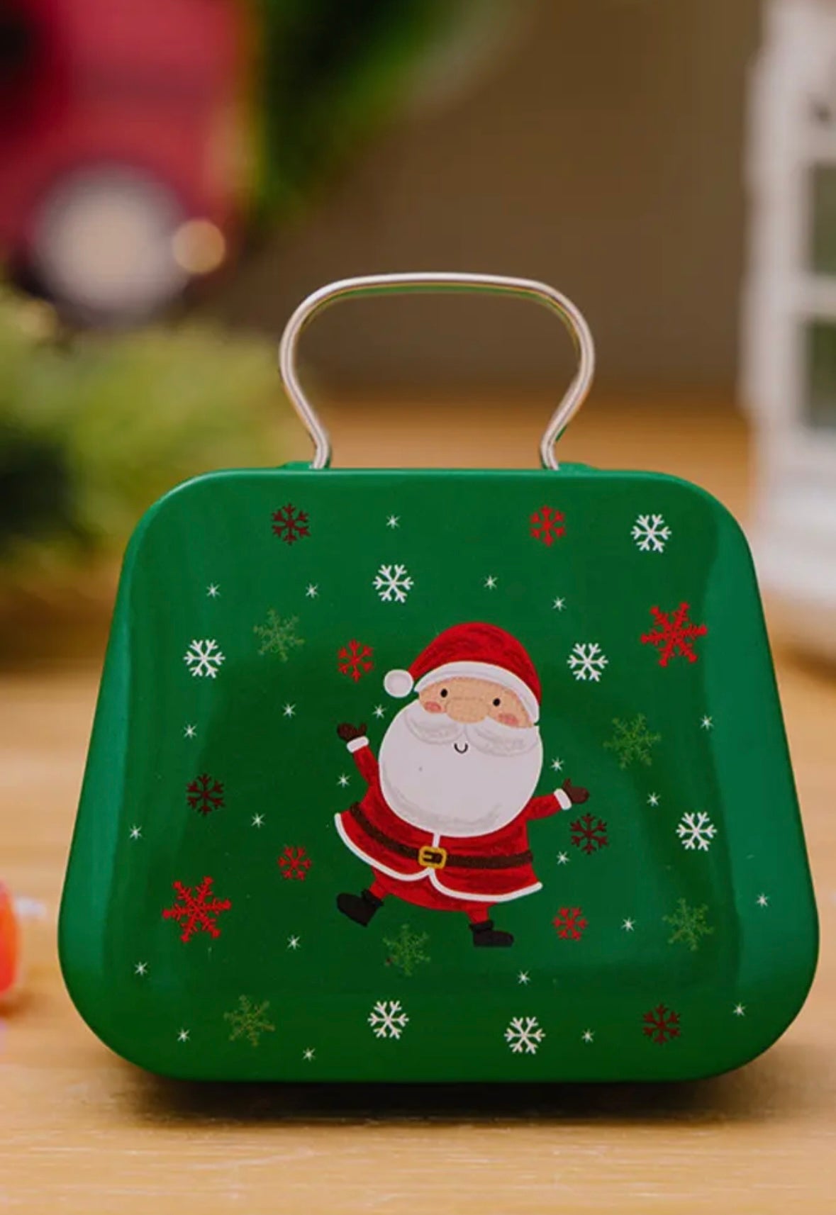 Christmas Candy Tin