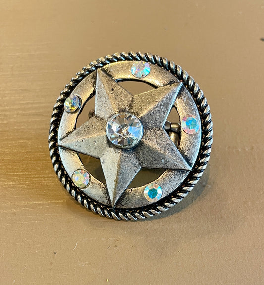 Silver Star Ring