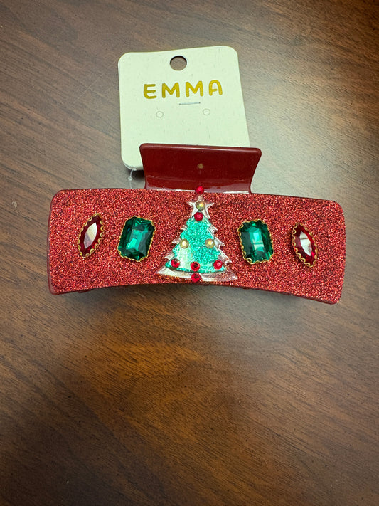 Christmas Sparkly Hair Clip