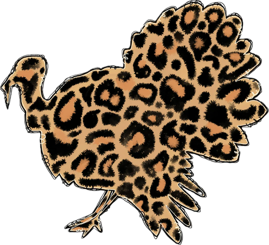 Leopard Turkey Graphic Tee
