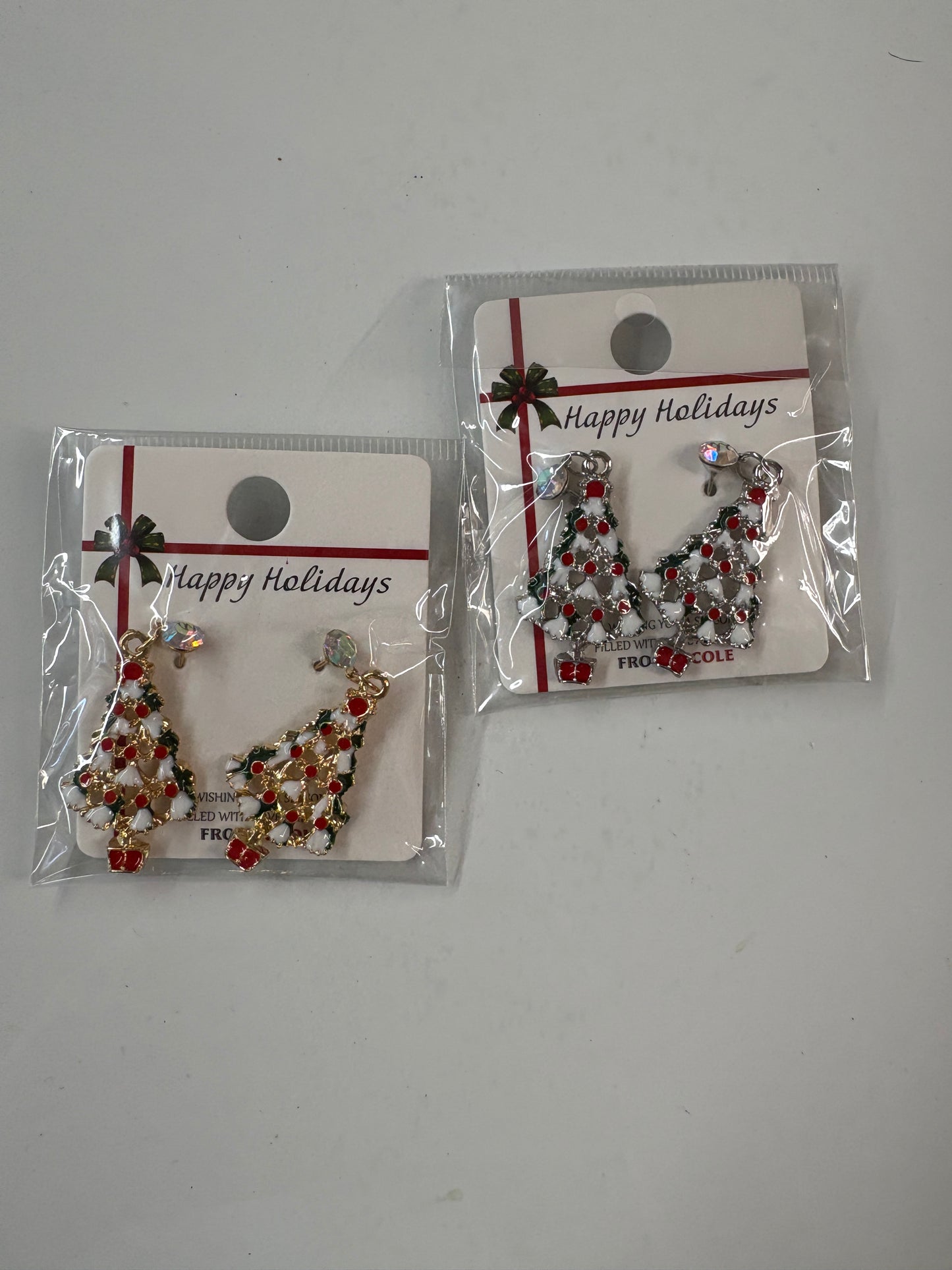 Christmas Tree Earrings