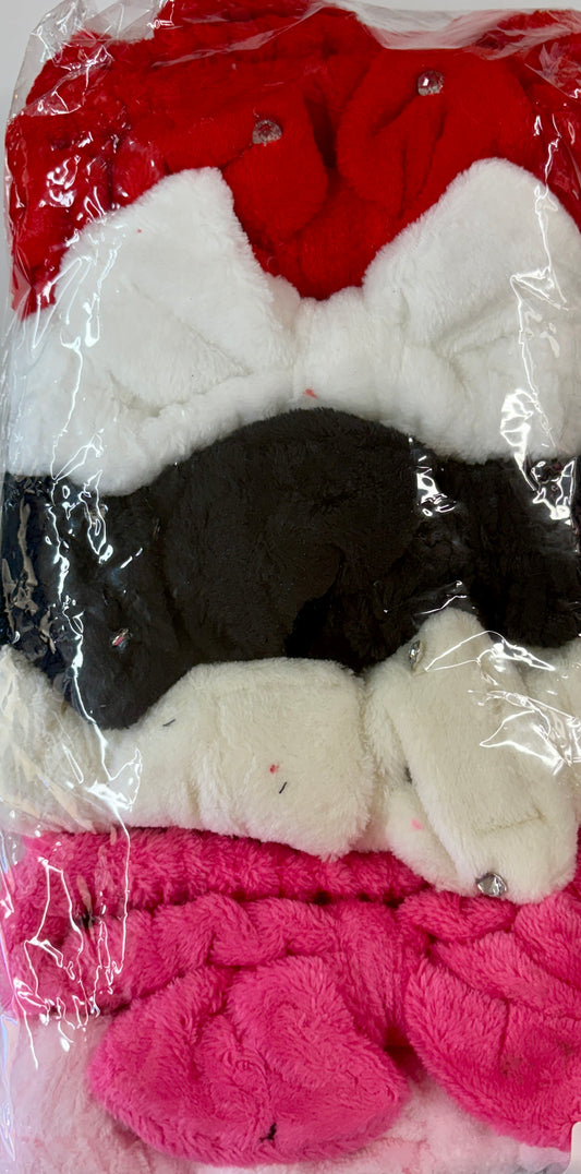 Soft Headband with Rhinestones