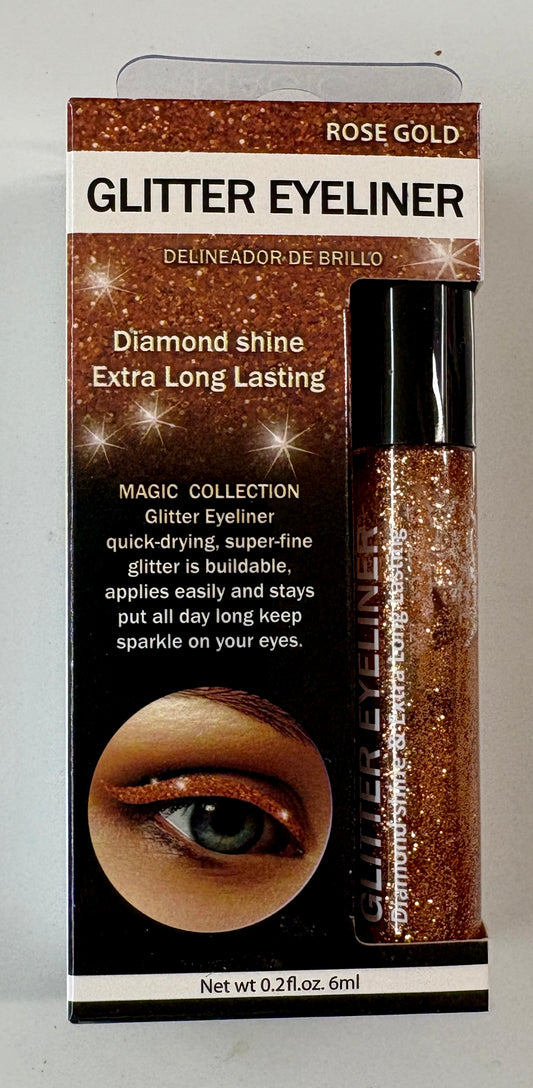 Glitter Eye Liner - Rose Gold