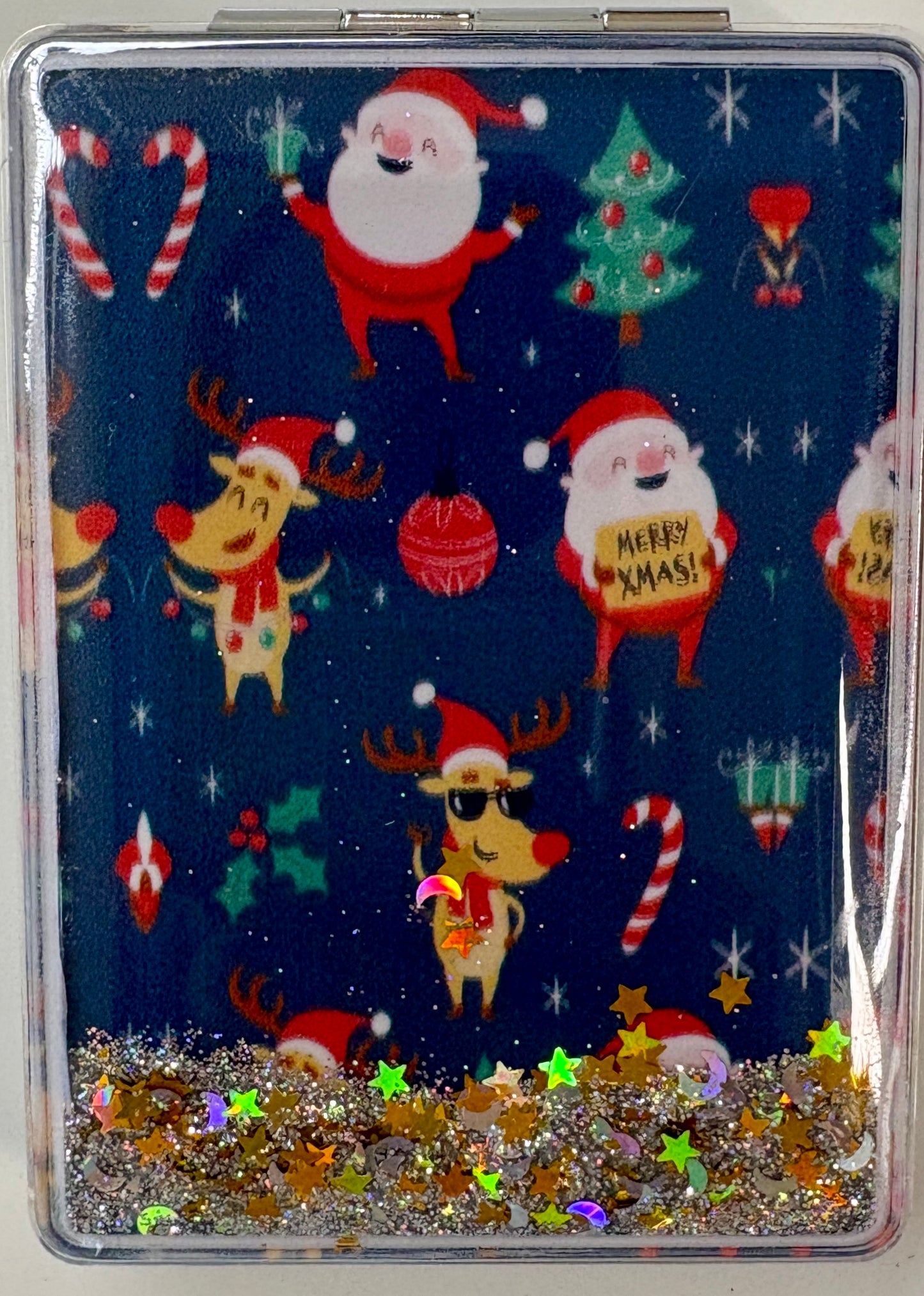 Christmas Compact Mirror