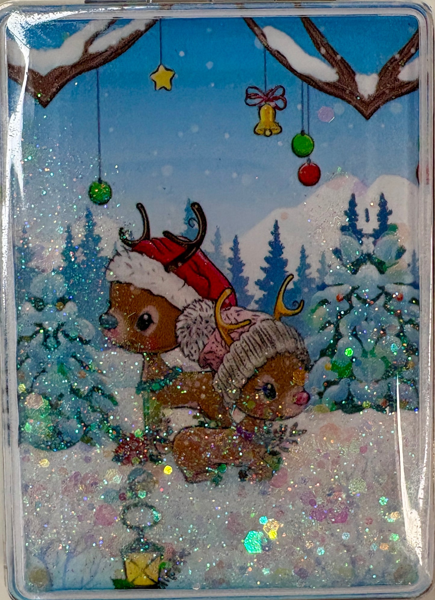 Christmas Compact Mirror
