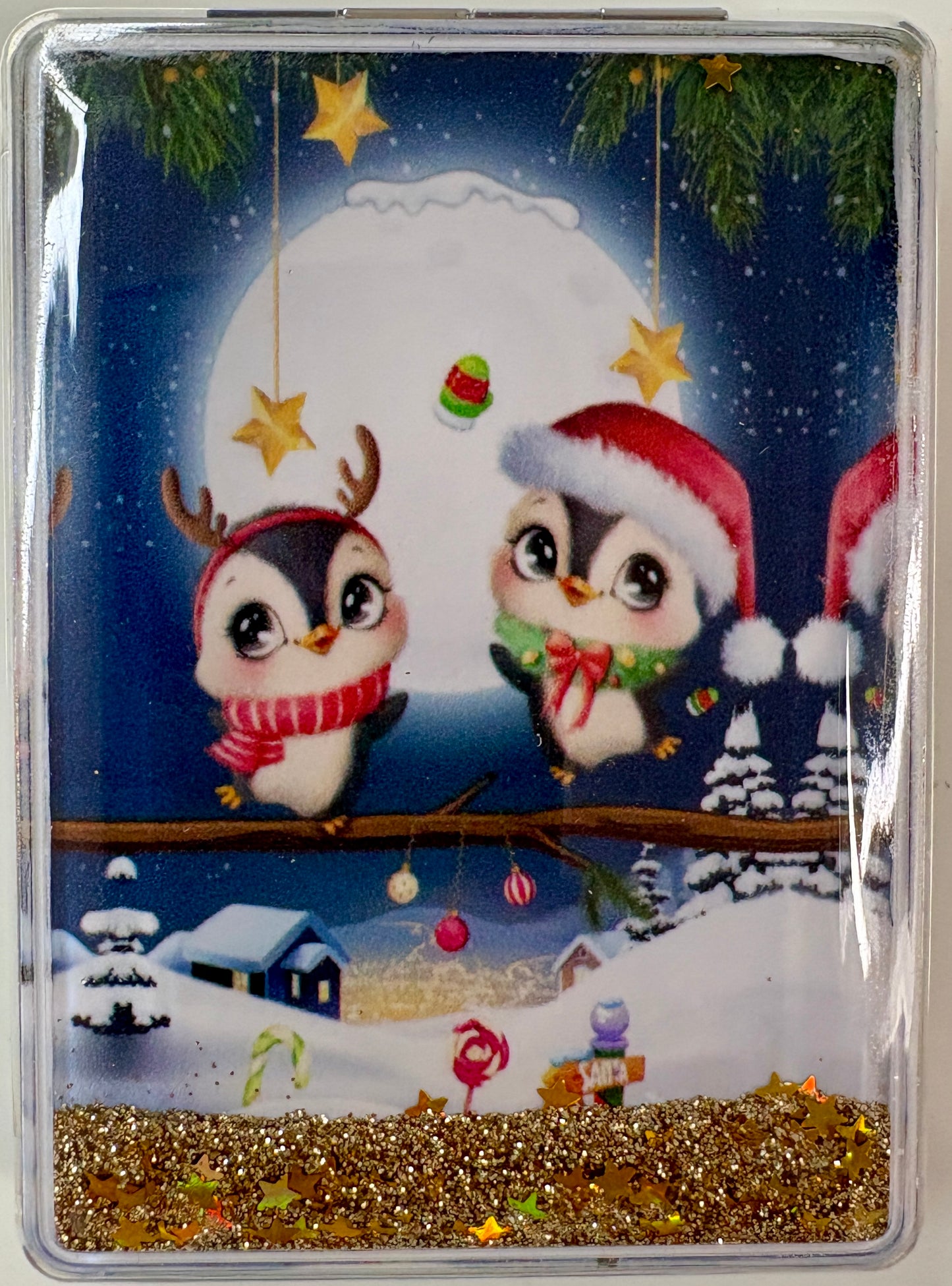 Christmas Compact Mirror