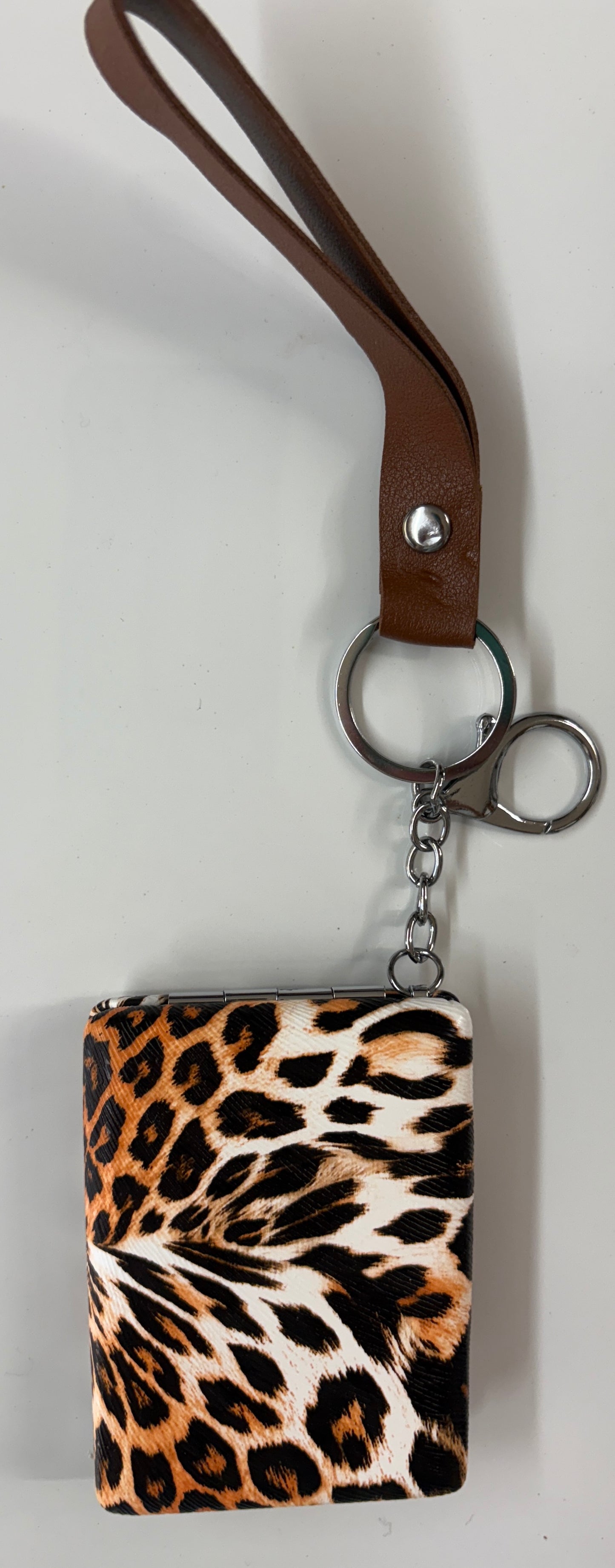 Animal Print Compact Mirror