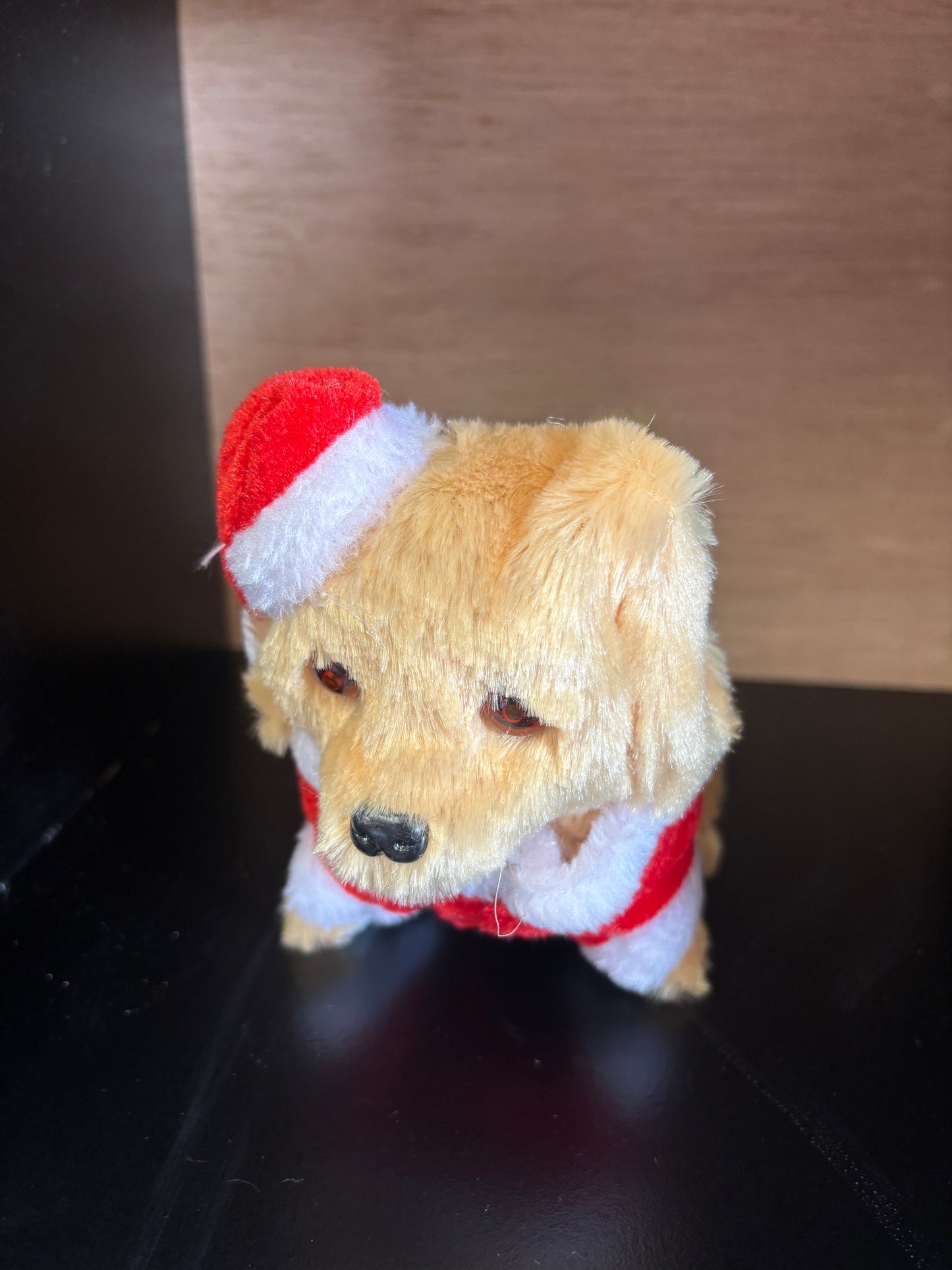 Moveable Christmas Puppy