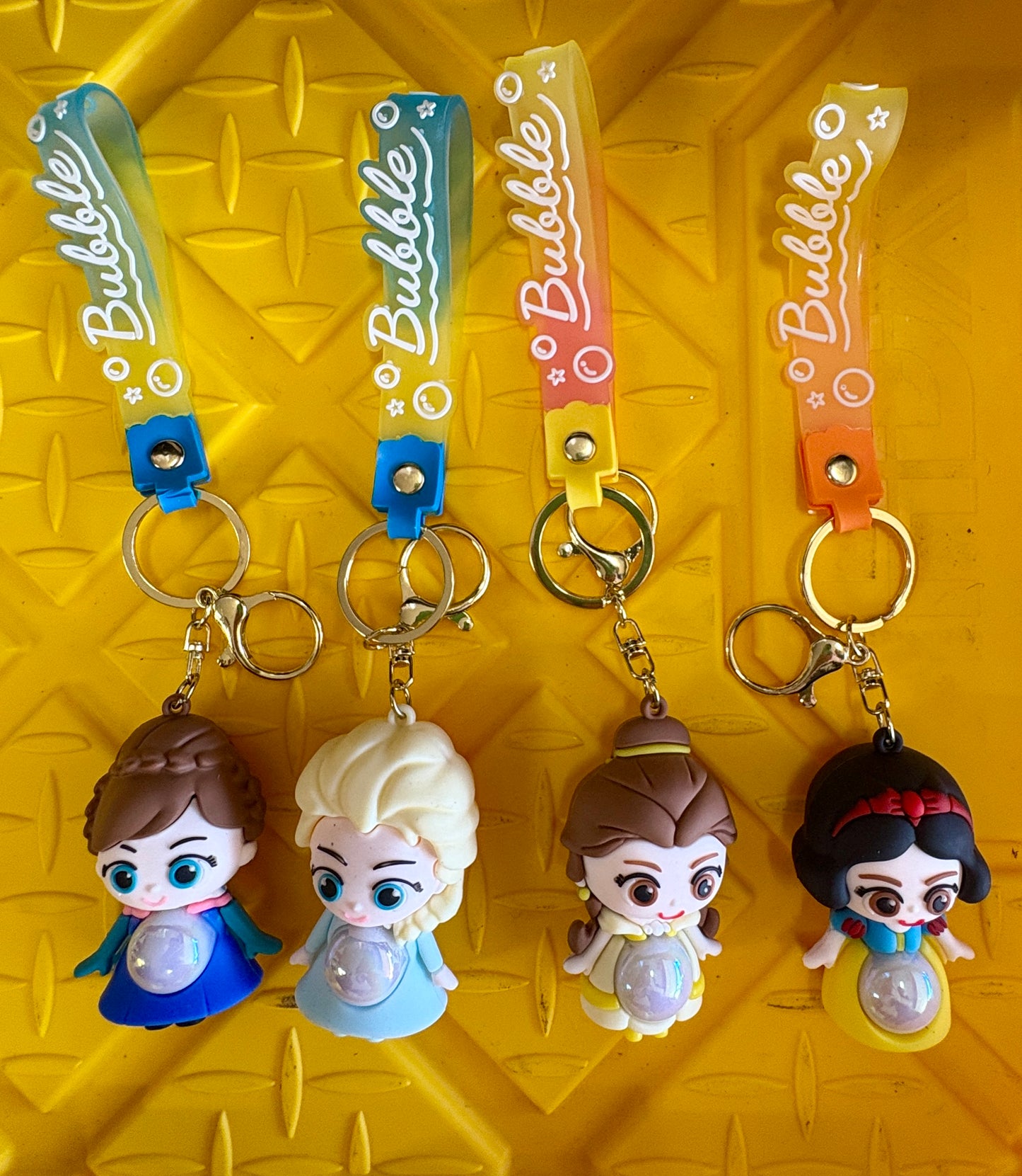 Princess Light Up Keychain