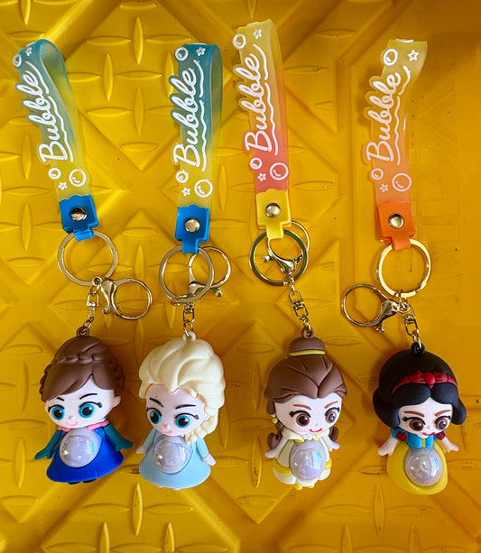 Princess Light Up Keychain