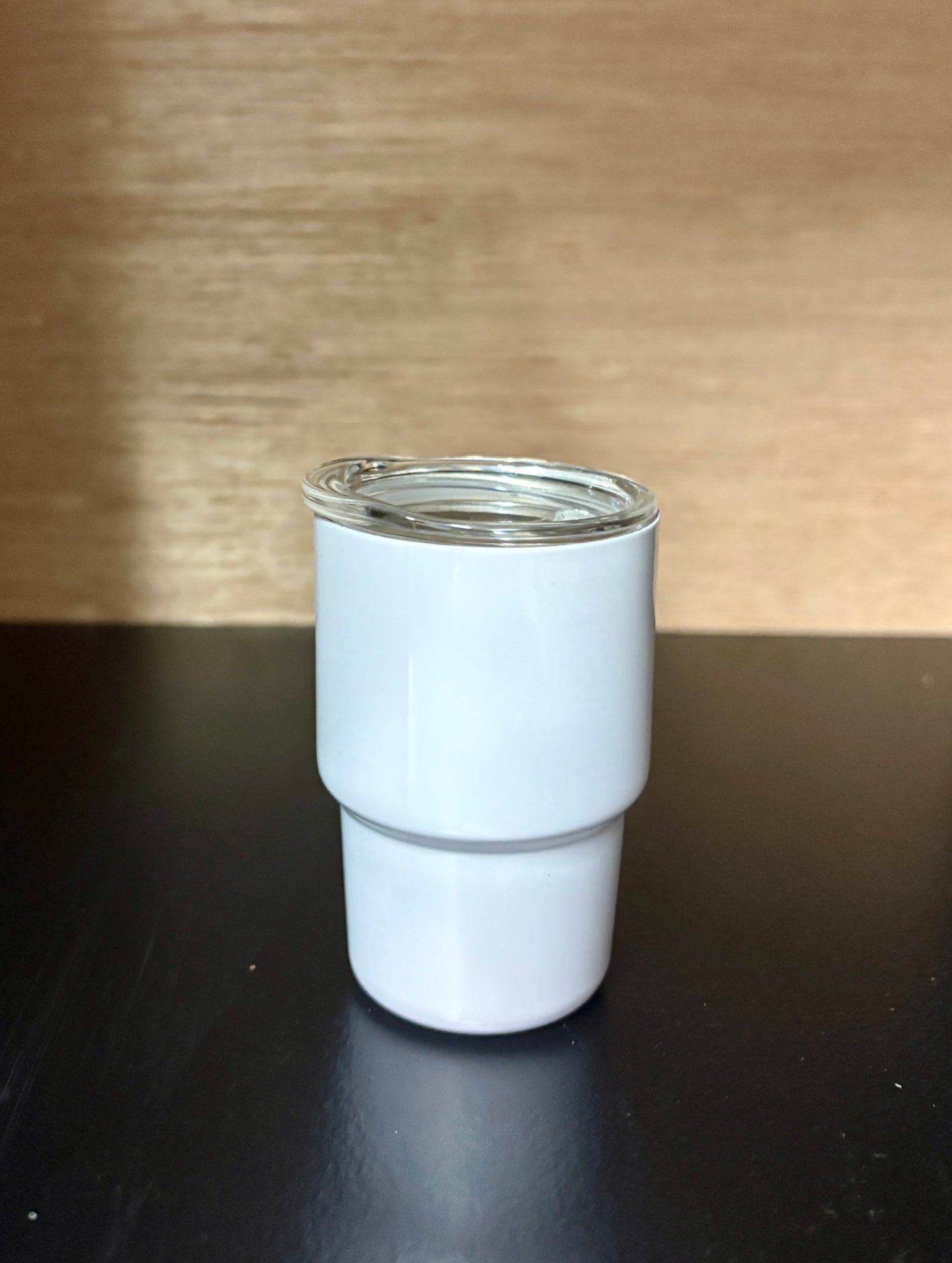 Tiny Tumbler with Lid and Metal Straw