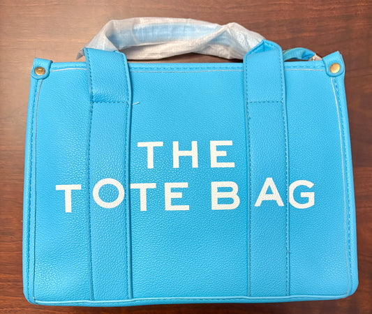 The Tote Bag Handbag - Turquoise