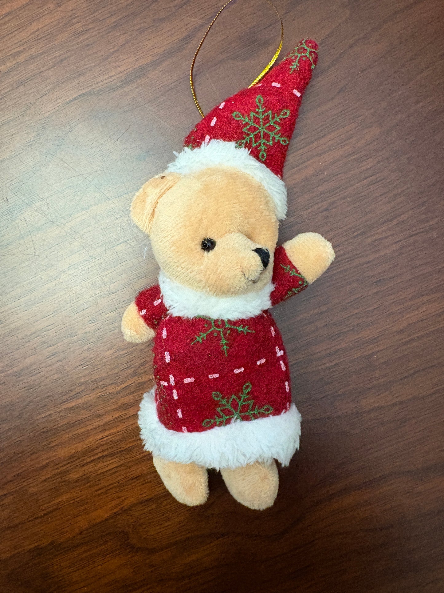 Stuffed Animal Christmas Ornaments