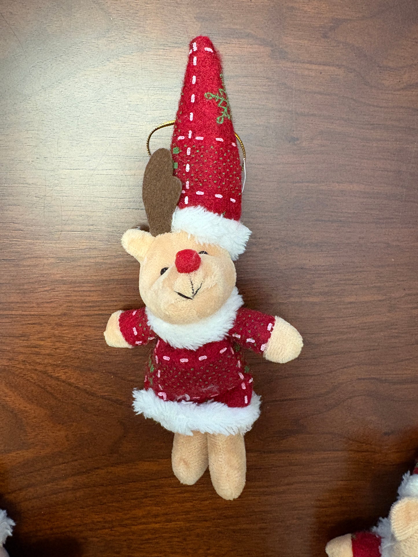 Stuffed Animal Christmas Ornaments