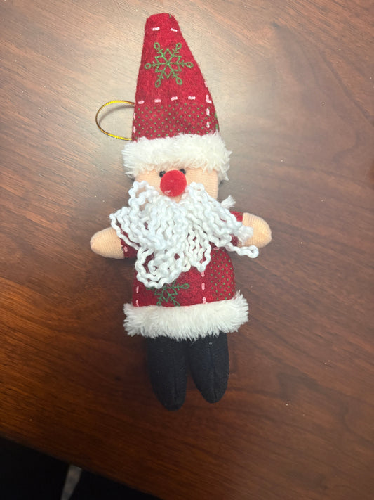 Stuffed Animal Christmas Ornaments