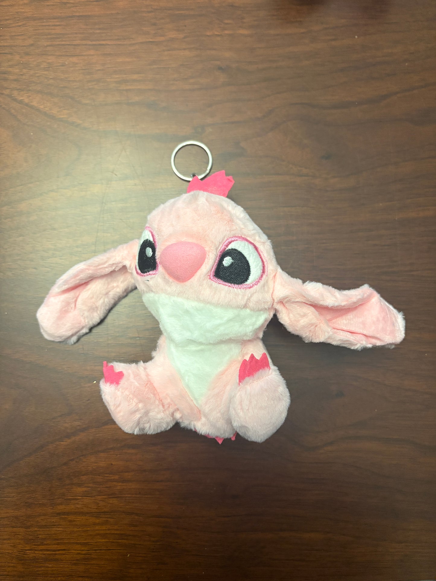 Stitch Themed Stuffed Animal Keychain
