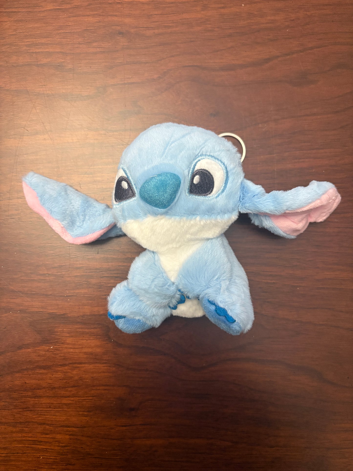 Stitch Themed Stuffed Animal Keychain