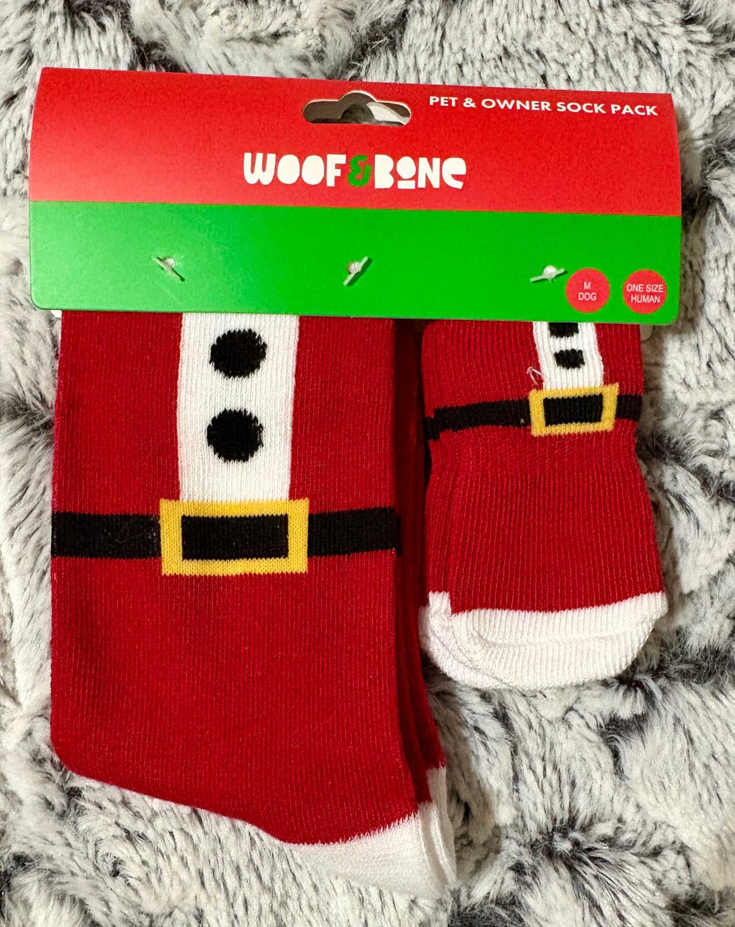 Woof & Bone Pet & Owner Sock Pack