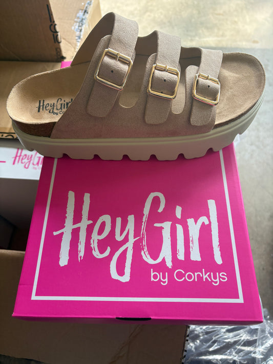 Corky’s “Three’s Company” Sandals