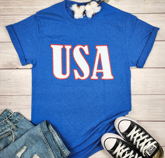 USA Royal Blue Heather