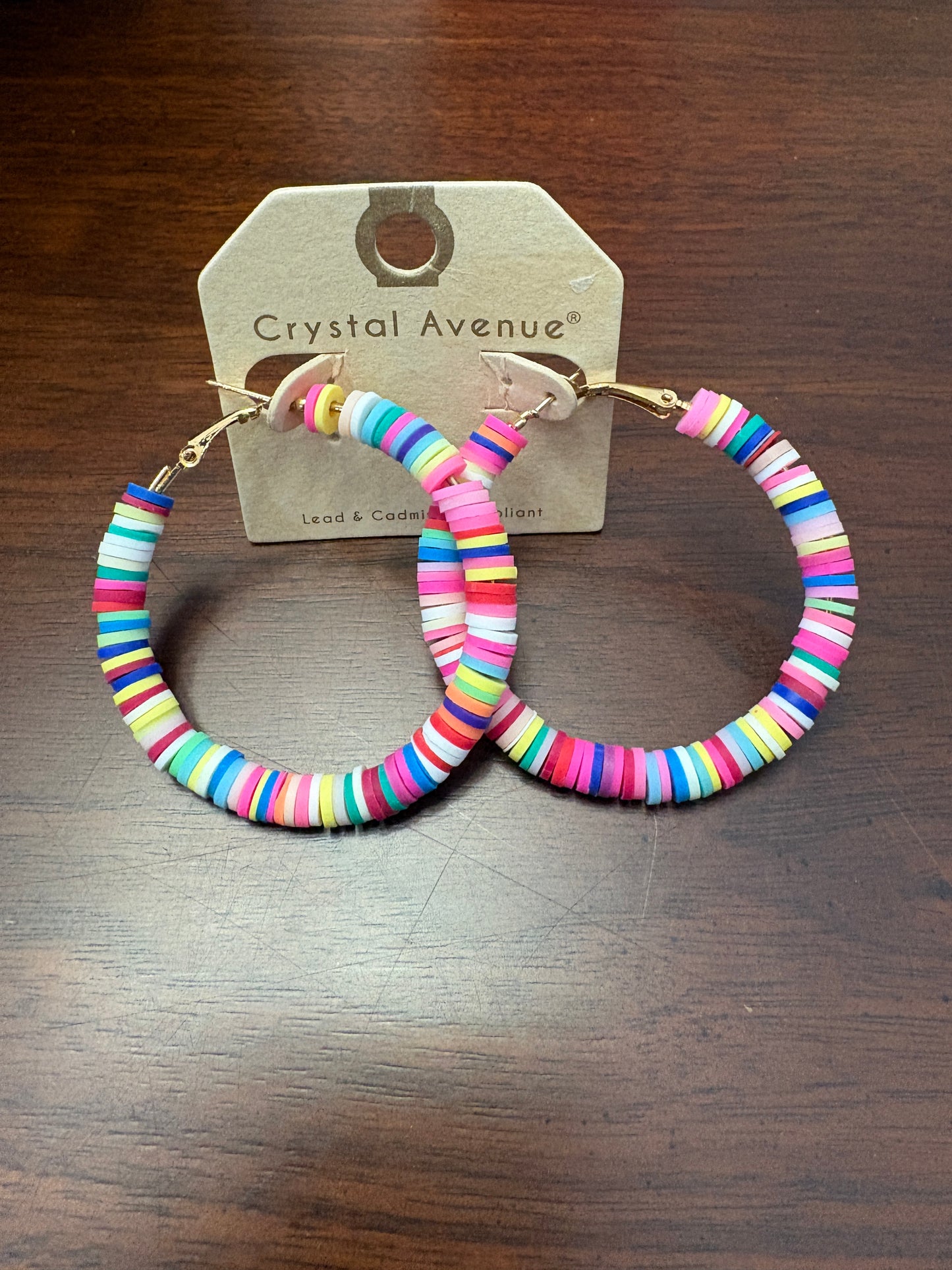 Multicolor Hoop Earrings