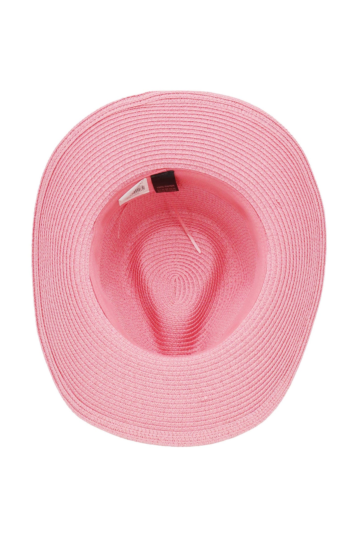 Pink Tassel Straw Coastal Cowgirl Hat
